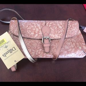 NEW! Patricia Nash Glitter Rose Convertible Purse